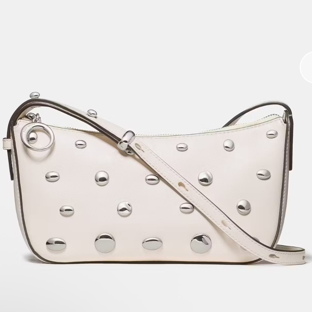 Kate Spade Cream Halo Studded Crossbody Bag